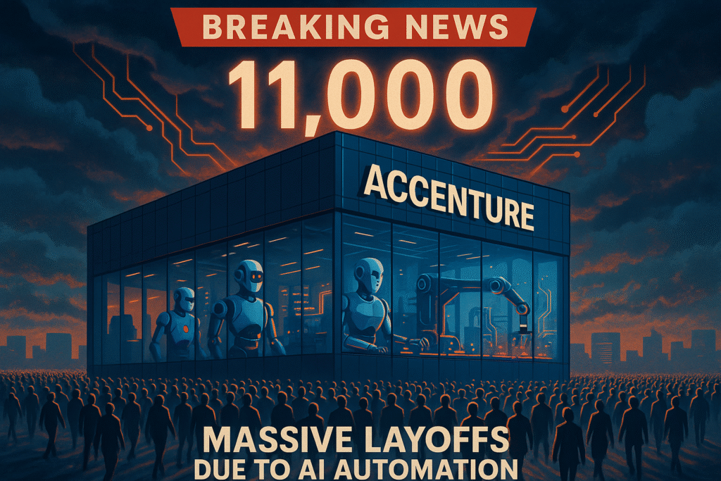 MASSIVE Accenture Layoffs 2025: 11,000 DEVASTATING Job Cuts in Revolutionary AI Automation Restructuring – EXPLOSIVE Workforce Reduction Impact Analysis