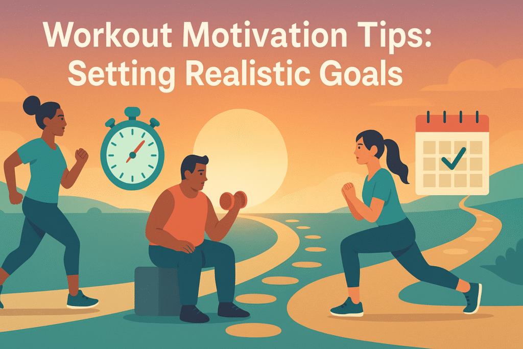 Workout Motivation Tips: Setting Realistic Goals