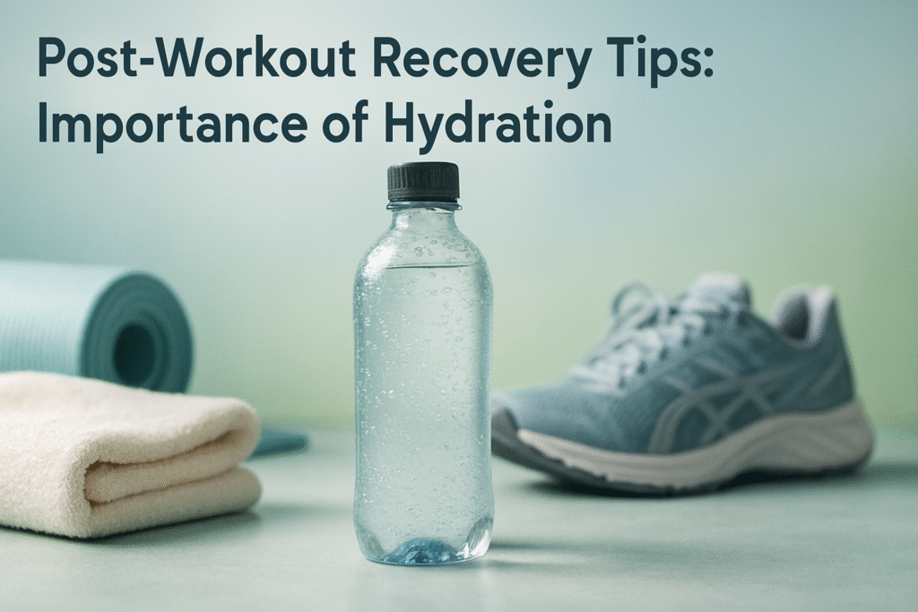 Post-Workout Recovery Tips: Importance of Hydration